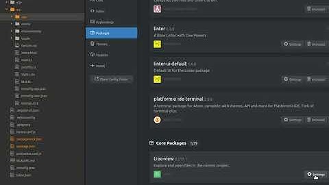 hide and show Atom files