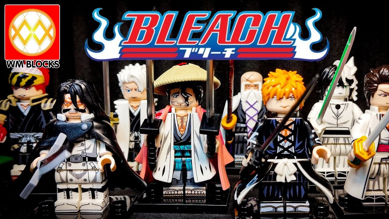 BLEACH ANIME MINIFIGURES | LEGO UNOFFICIAL MINIFIGURES | WM BLOCKS