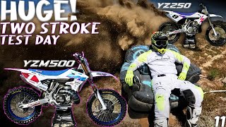 HUGE TWO STROKE TEST DAY with YZM500 and YZ250! - DIRT BIKE VLOG 11 by Dirtbike Magazine 7,683 views 1 month ago 22 minutes