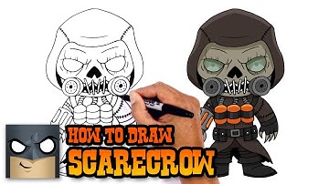 How to Draw Scarecrow | Batman Arkham Knight
