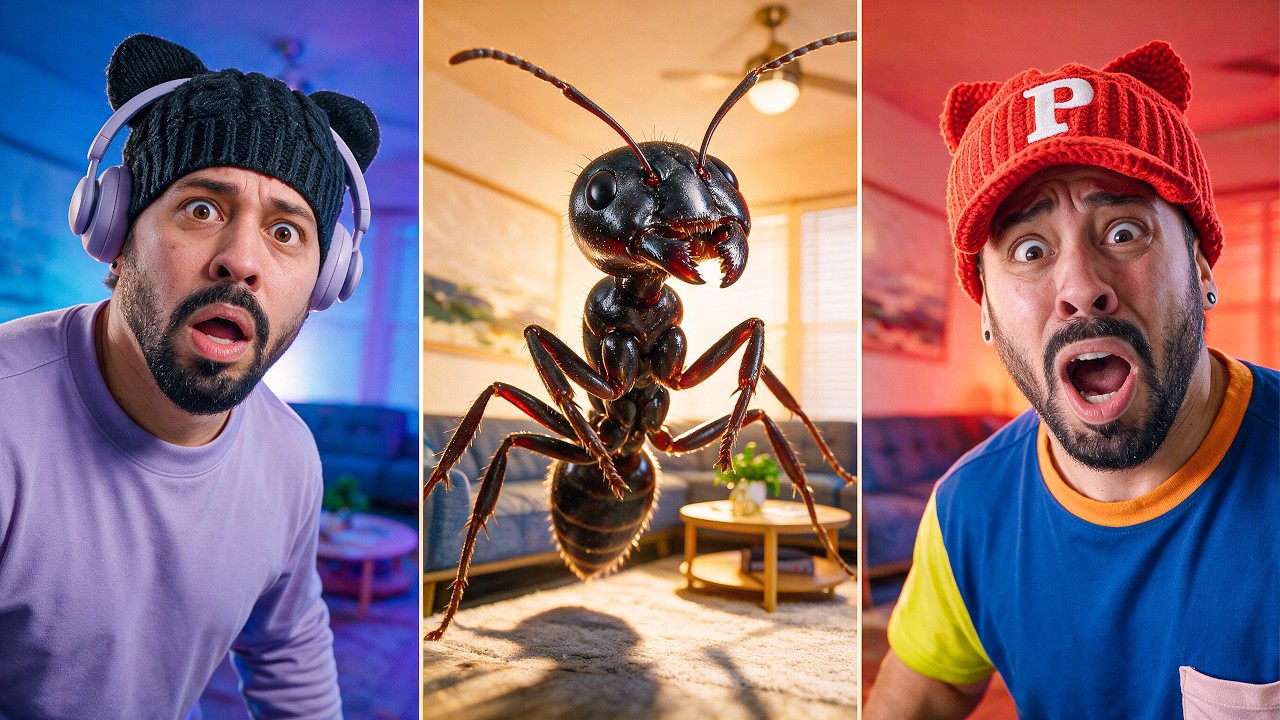 Una HORMIGA GIGANTE!? 🐜😱 | Los Mejores SHORTS de Pucky Pacheco