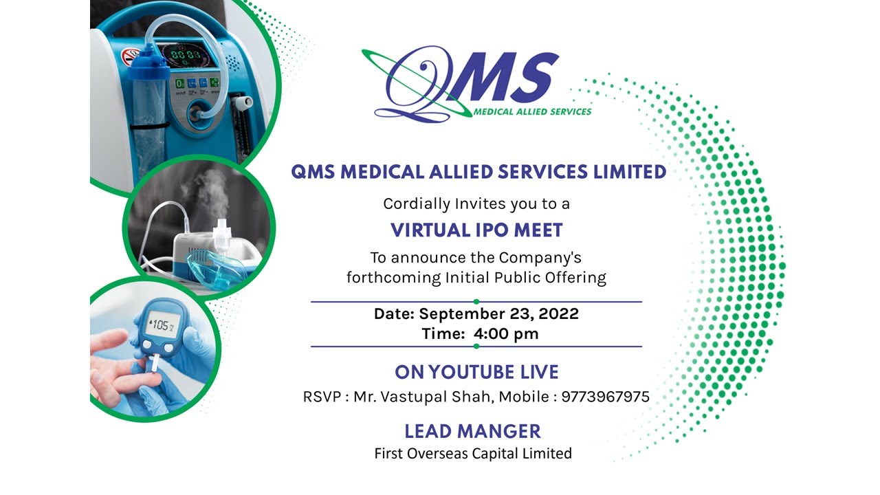 IPO Meet - QMS Allied Services Limited