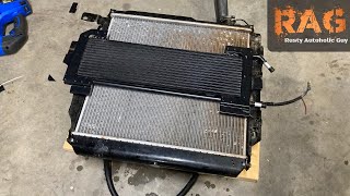 fixing the cooling for my ford 6r80 transmission but now i have even bigger problems!