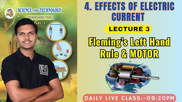 Lecture 3 | Effects of electric current | chapter 4 Science 1 10th Maharashtra board