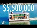 Inside a $5.5M Floating Mansion in Miami | On The Market | Architectural Digest