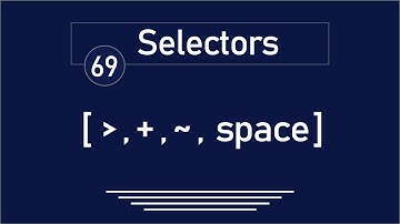 69 - ( jQuery Tutorial ) Selectors : Direct Child , Siblings Selectors