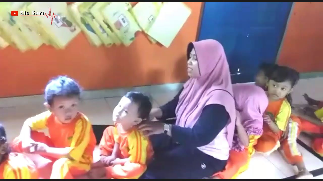 Keseruan Kegiatan Pembelajaran bersama teman teman dan bu guru di