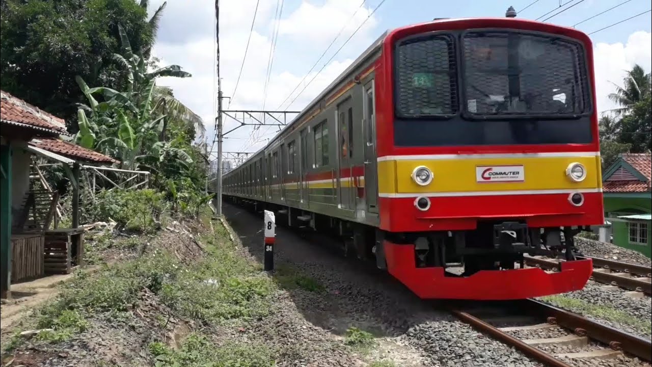 KRL Commuterline Tujuan Parung Panjang ~ Kompilasi Kereta Api Batubara