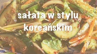 Kuchnia koreańska. Sałata po koreańsku. Po polsku Po koreansku