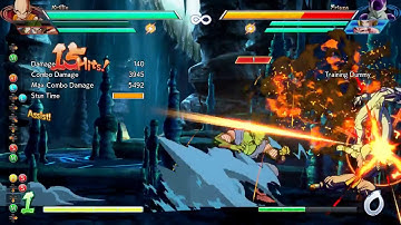 DBFZ - Krillin Combo 5.4k 1 Meter With Assist