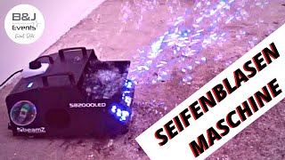 Seifenblasenmaschine | Bubble Machine | B&J Events Hochzeits- u. Party DJs I BeamZ SB2000 1500