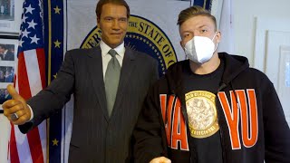 Umfänge mit Arnold vergleichen! Arnold Schwarzenegger Museum mit Stefan Kienzl