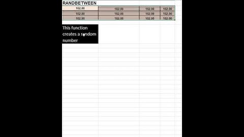 Master the RANDBETWEEN formula in Excel for generating random numbers effortlessly. MROBEROIPODCAST