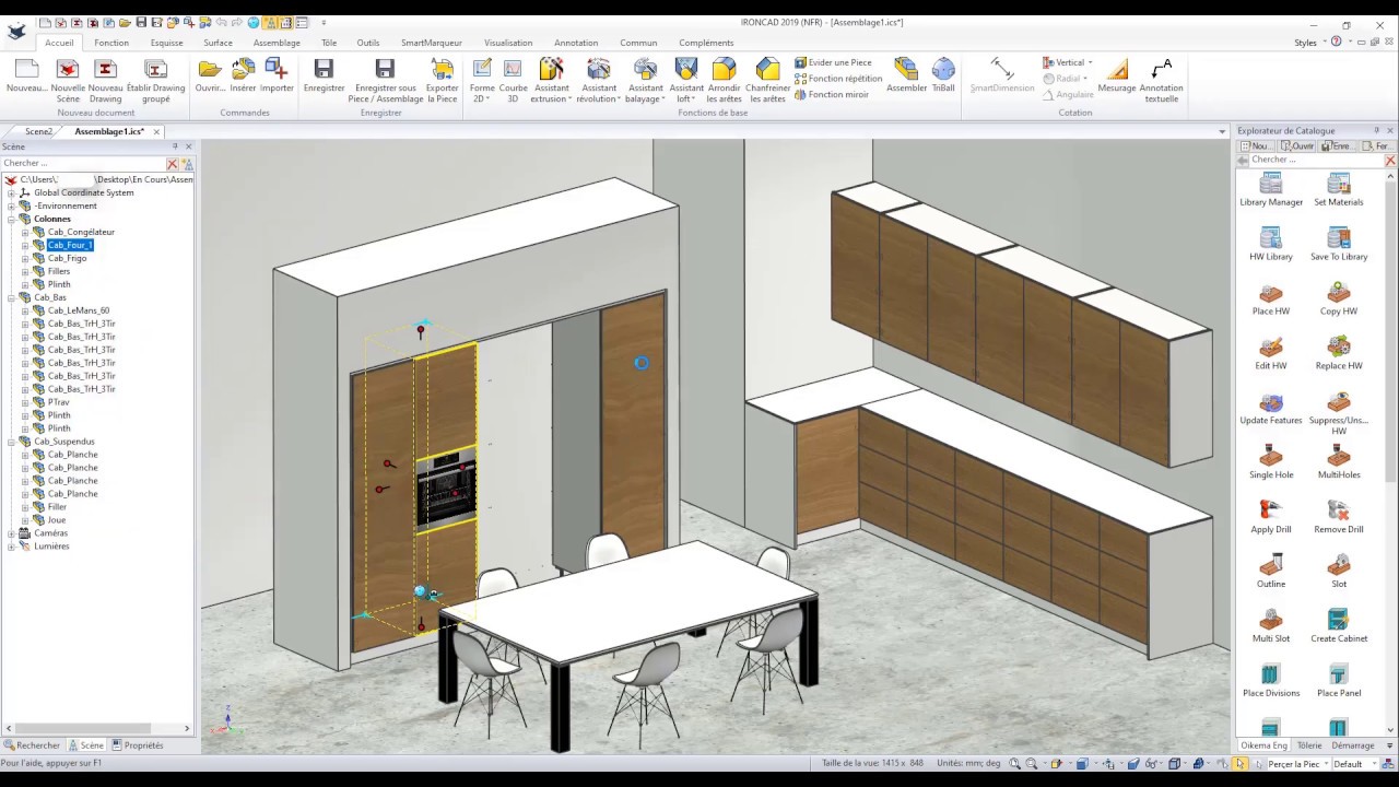 Ironcad 3d Cad Cam Cnc Software For Woodworking Woodlab
