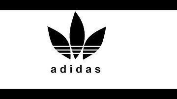 How to Draw Adidas LOGO - in computer| Microsoft Paint Tutorial | Computer Drawing
