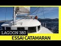 Essai catamaran LAGOON 380