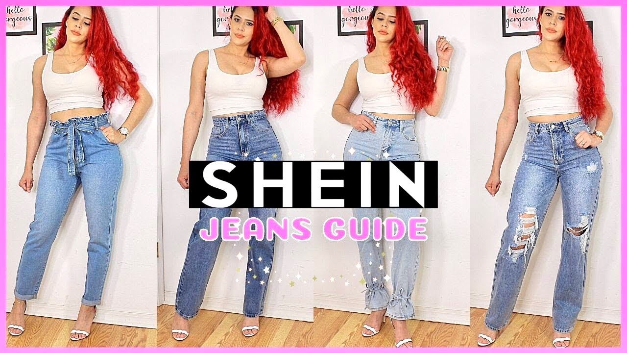 Pez anémona sobre gatear SHEIN JEANS HAUL/ PROBANDO JEANS DE SHEIN/ DILSIAGLAM - YouTube