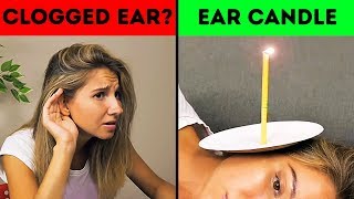 Homemade remedies this video is full of helpful lifehacks that will
help you to solve annoying problems! - use ear candle cure clogged get
rid br...