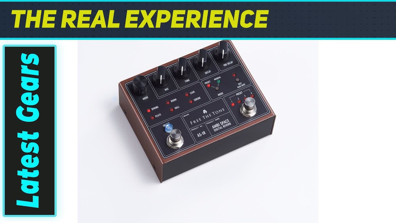 Free the Tone Ambi Space AS-1R: Incredible Reverb Tones Free the Tone Ambi Space AS-1R: Incredible Reverb Tones