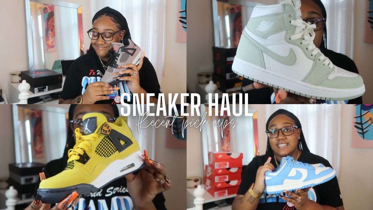 SNEAKER HAUL 2021 | *recent sneaker pickups!* - YouTube