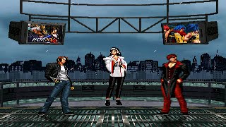 [KOF Mugen] Kyo Clone-57 XV (UPDATE) VS Iori Clone-42 XV (UPDATE) ||1080P 60 FPS