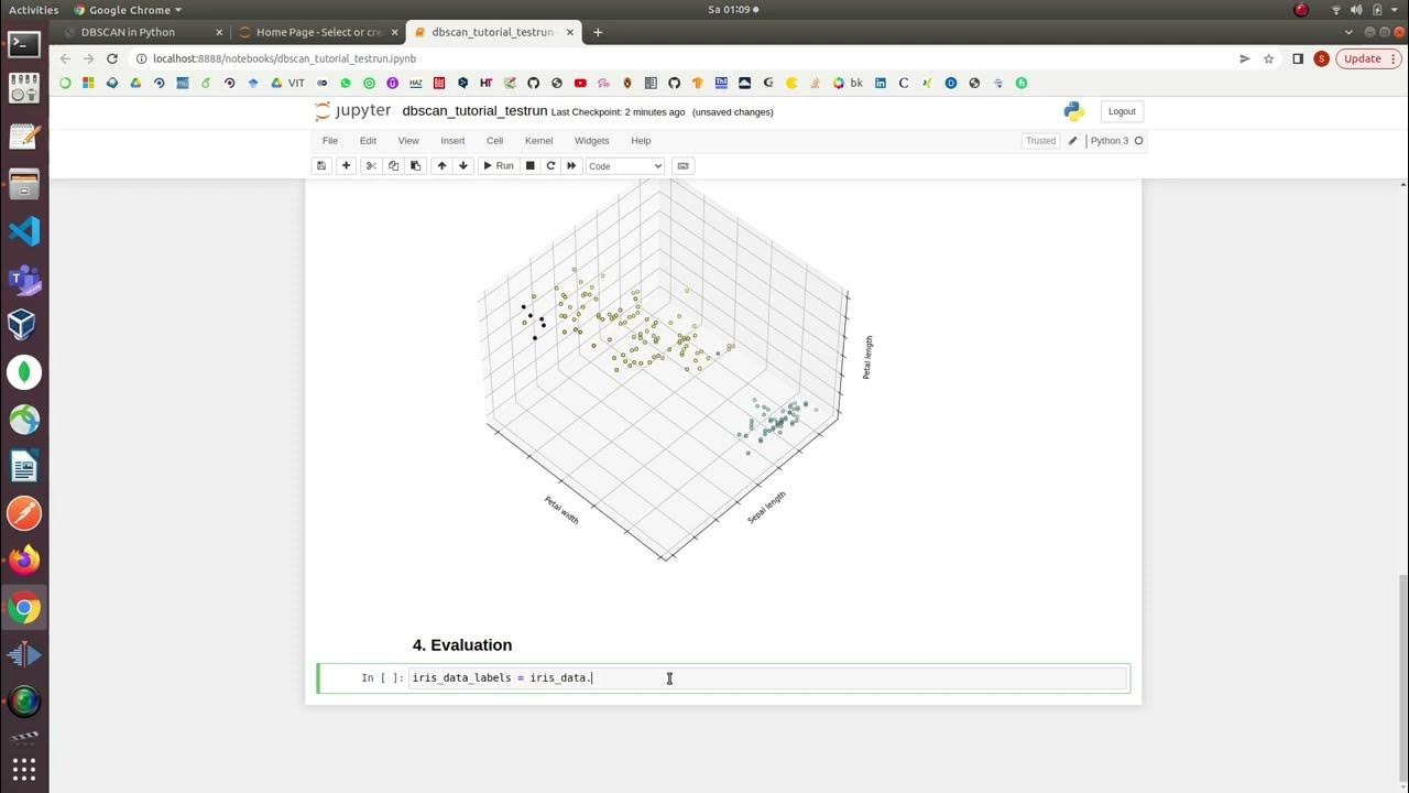 DBSCAN Outlier Detection in Python on Iris Dataset - YouTube