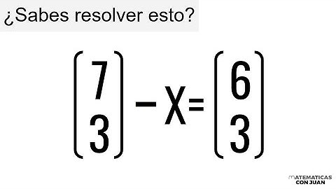 ECUACIÓN CON NÚMEROS COMBINATORIOS