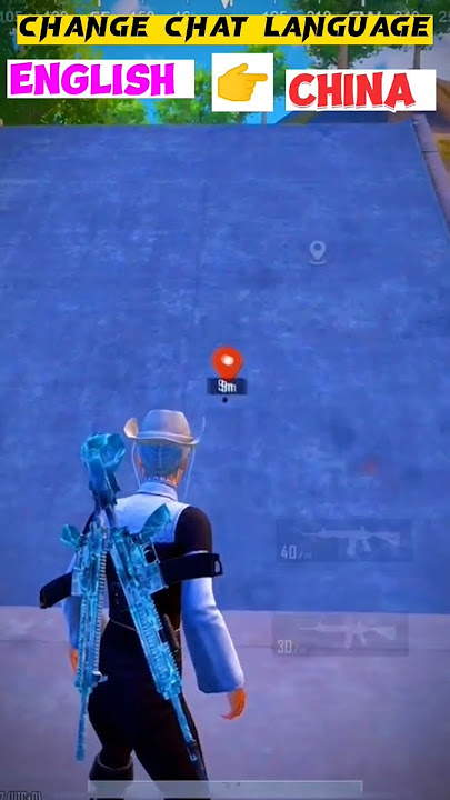change chat language 👉 English to China ✅ #pubgm #pubgmobile #tricks #totalgaming #pubgmesports
