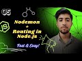 ⚡ Nodemon in Node.js + Routing with Switch Case | Beginner Tutorial 🚀 | #Nodemon, #NodejsRouting