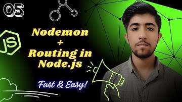 ⚡ Nodemon in Node.js + Routing with Switch Case | Beginner Tutorial 🚀 | #Nodemon, #NodejsRouting