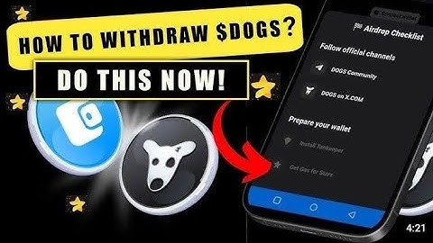 How to withdraw $Dogs Token to Okx exchange