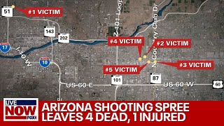 Arizona shooting spree: 4 dead, 1 injured in 'horrific' shootings in Mesa, AZ | LiveNOW from FOX