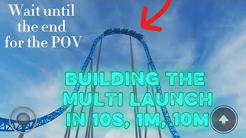 Multi-Launch Coaster Challenge: 10s vs 1min vs 10min
