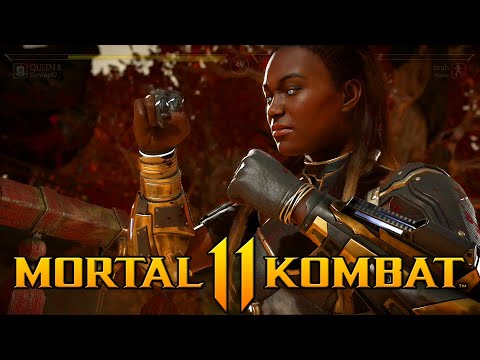 Jaqui destroys teabagger - Mortal Kombat 11 Jacqui Briggs Gameplay Daryus P