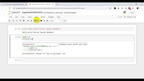Jupyter Notebooks for Python: Beginner Tutorial