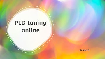 Online PID tuning