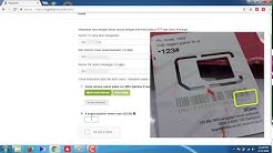 Cara Registrasi kartu perdana tri AON online - Durasi: 1.36. 