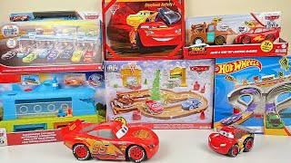 Disney Pixar Cars Unboxing Review | Crazy 8 Cars Launcher Race Set | Super Speed Blastway