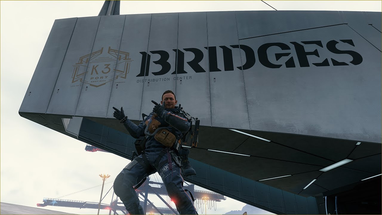 From Capital Knot City to Port Knot City with ziplines | Death Stranding 4K