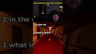 caseoh getting jumpscared compilation😱pt2 #gamingshorts #gaming #funny