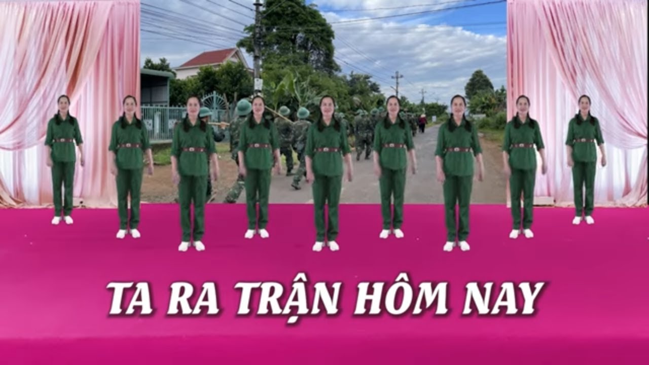 Ta ra trận hôm nay - Tôi yêu dân vũ - Nhóm nhảy chị em - Học nhảy dân vũ