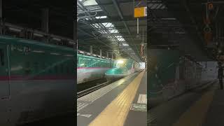 E5系U32編成やまびこ61号＠盛岡行、盛岡駅入線