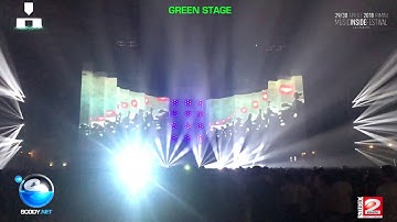 Music Inside Festival 2018 - GREEN Stage Setup Timelapse