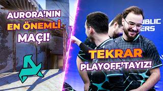 Auroranin Pro Li̇gdeki̇ Ölüm Kalim Maçi