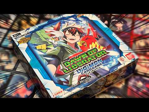 EX11 is Here! Dawn of Liberator Digimon Card Game Box Opening