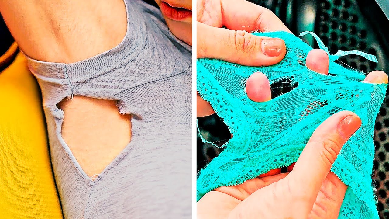 48 EASY CLOTHES REPAIR HACKS TO SAVE YOUR DAY