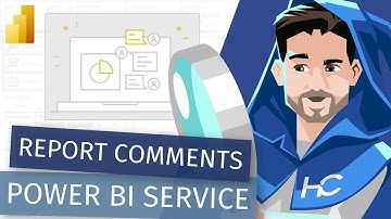 Report Commenting in the Power BI Service