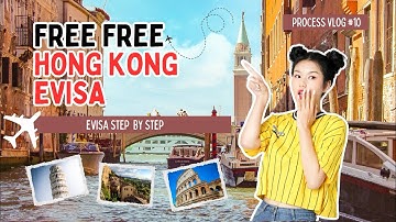Hong Kong 🇭🇰 E Visa Free  Visa processing 2025