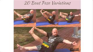 20 Variations on Boat Pose Navasana Yoga Asana
