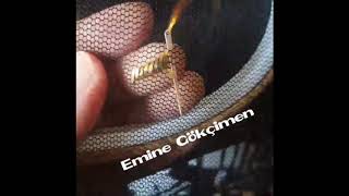 🧿Tüle Tel Sarma Nasil Yapilir? Yapmaktan Çok Zevk Ve Keyif Alarak Yapıyorum Resimi